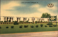 L & M Cottages Postcard