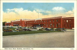 State Farm Show Building Postcard