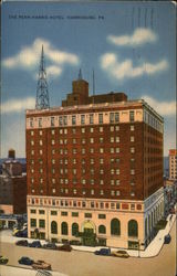 The Penn-Harris Hotel Postcard