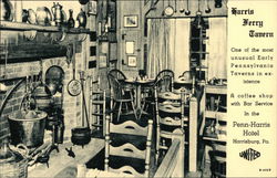 Harris Ferry Tavern - The Penn-Harris Hotel Postcard
