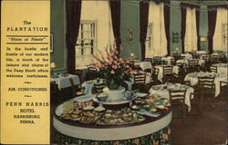 The Plantation, "Place of Plenty", Penn-Harris Hotel Harrisburg, PA Postcard Postcard Postcard