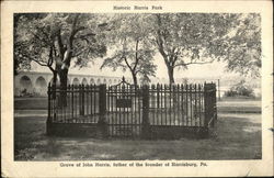 Historic Harris Park Harrisburg, PA Postcard Postcard Postcard