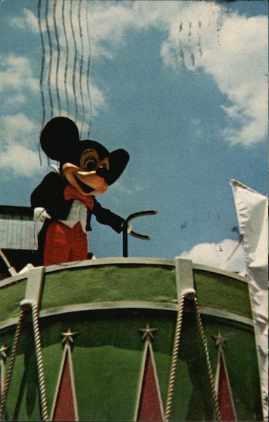 Mickey Mouse in Parade Lake Buena Vista Florida Disney