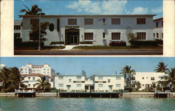 Holiday Manor Hotel Miami Beach Florida