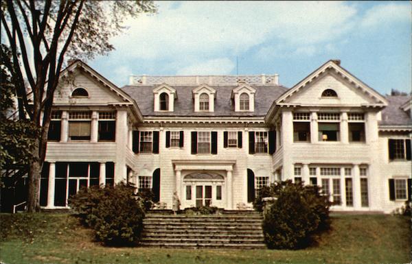 Seabury House from the Terrace Greenwich Connecticut