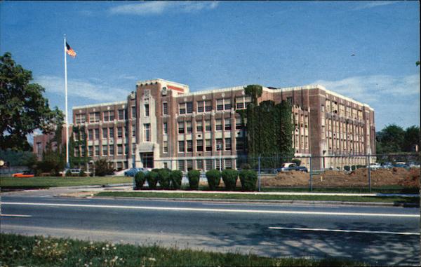 melrose-high-school-massachusetts-postcard