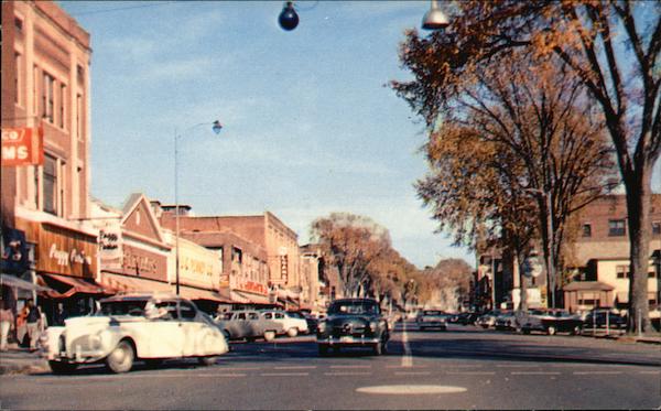 Main Street in Greenfield, MA Massachusetts