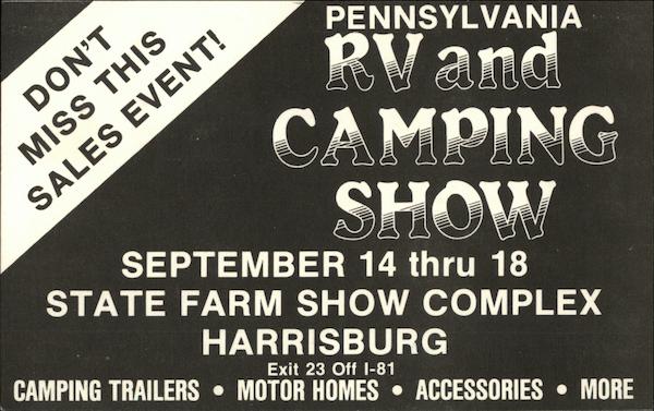 Pennsylvania RV and Camping Show Harrisburg