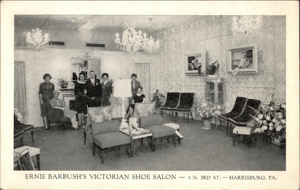 Ernie Barbush's Victorian Shoe Salon Harrisburg Pennsylvania