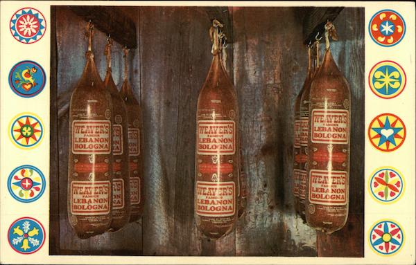 Weaver's Famous Lebanon Bologna Pennsylvania Advertising