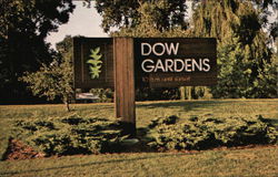 Dow Gardens Postcard