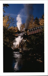 Mount Washington Cog Railway Franconia, NH Postcard Postcard Postcard