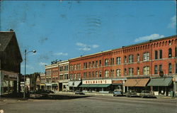 Main Street, Looking North Postcard