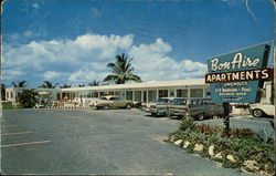 Bon Aire Apartments Riviera Beach, FL Postcard Postcard Postcard