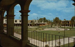 The Main Patio of the University of the Americas Postcard