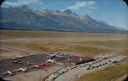 Jackson Hole Airport Wyoming Postcard Postcard Postcard