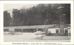 Dellwood Motel- U.S. Hwy 19 Waynesville, NC Postcard Postcard Postcard