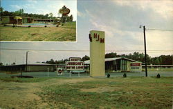 Henry Johnson's Motor Lodge Postcard