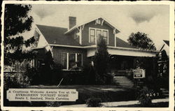 Evergreen Tourist Home Postcard