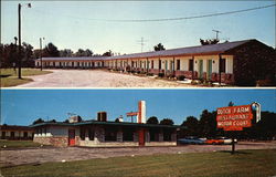 Dutch Farm Motel and Restaurant Postcard