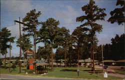 Cobb's Motel and Restaurant Postcard