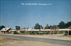 The Village Motel Rockingham, NC Postcard Postcard Postcard