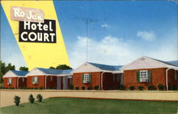 Ro-Jan Motel Postcard