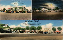 La Vista Motel Clovis, NM Postcard Postcard Postcard