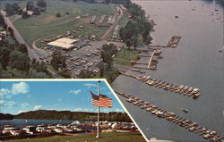 Brunelle's Marina South Hadley, MA Postcard Postcard Postcard