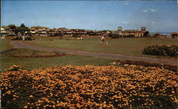 Ocean Park and Bandstand on the Waterfront at Oak Bluffs Martha's Vineyard, MA Postcard Postcard Postcard