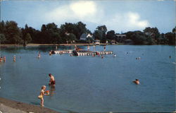 Sunset Lake Braintree, MA Postcard Postcard Postcard