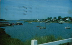 A view from Bass River Bridge Massachusetts The Kelsey Studio Postcard Postcard Postcard