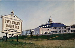 The Penn Harris Motor Inn Postcard
