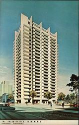 Presbyterian Apartments Postcard
