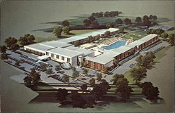 Host Inn Harrisburg Postcard