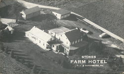Stokes Farm Hotel Postcard