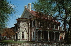 The Historic John Harris House Postcard