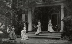 Visitors, Fort Hunter Museum Postcard