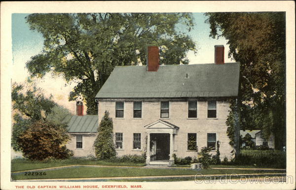 The Old Captain Williams House Deerfield Massachusetts
