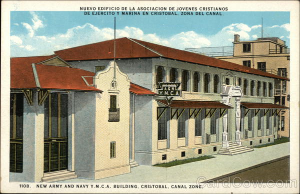 New Army and Navy Y.M.C.A. Building Cristobal CZ Panama