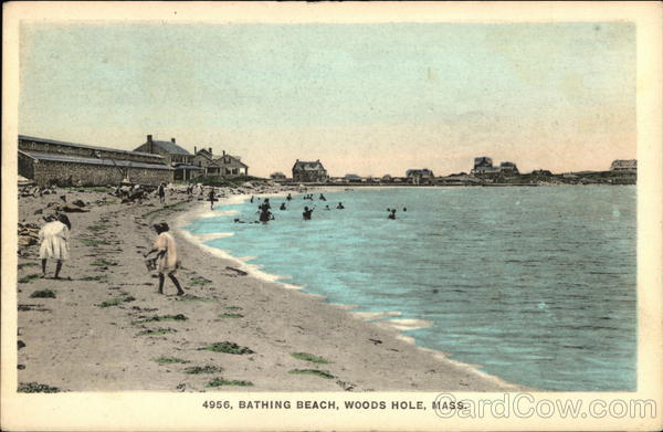Bathing Beach Woods Hole Massachusetts