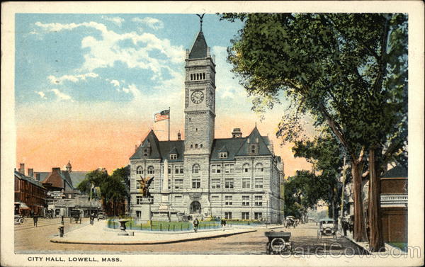 City Hall Lowell Massachusetts