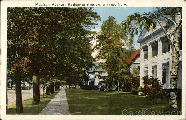Madison Avenue, Residence Section Albany New York