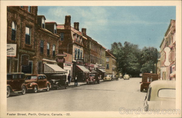 Foster Street Perth ON Canada Ontario