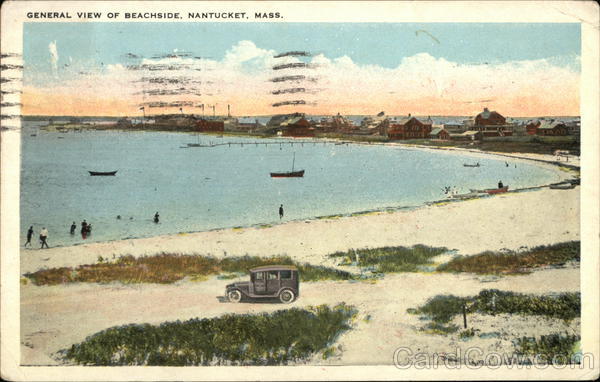 General View of Beachside nantucket Massachusetts