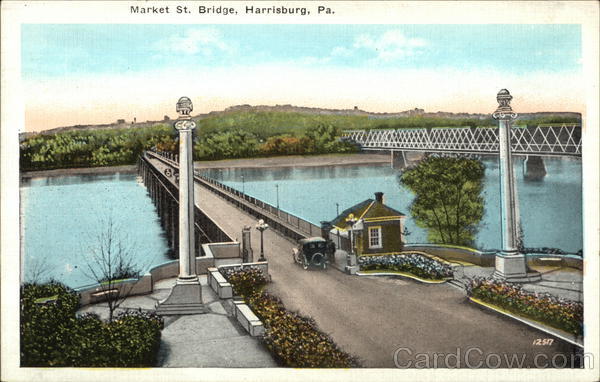 Market Street Bridge Harrisburg Pennsylvania