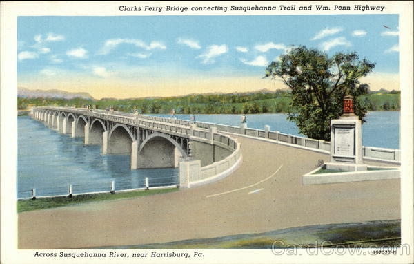 Clarks Ferry Bridge Harrisburg Pennsylvania
