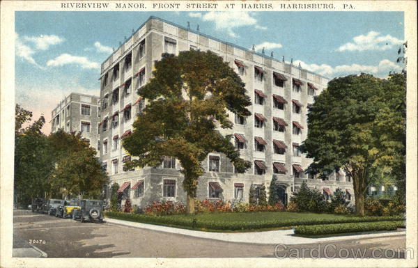 Riverview Manor, Front Street at Harris Harrisburg Pennsylvania