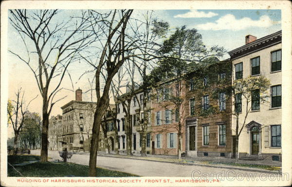 Building of Harrisburg Historical Society, Front St. Pennsylvania
