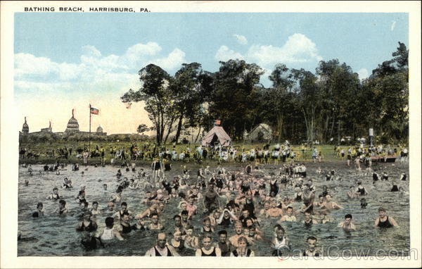 Bathing Beach Harrisburg Pennsylvania